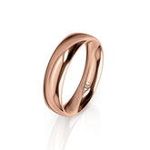 Mens Classic Gold Wedding Band - Dracakis Jewellers